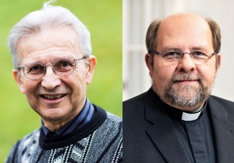 Pater Hans Abart SJ / Weihbischof Wolfgang Bischof